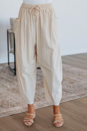 Adeera Pants - Beige