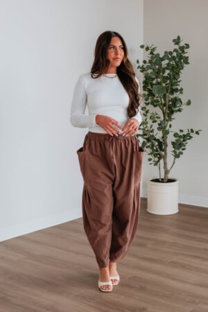 Adeera Pants - Mocha