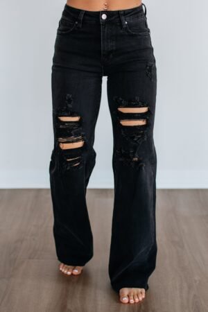 Avril Risen Jeans - Vintage Black