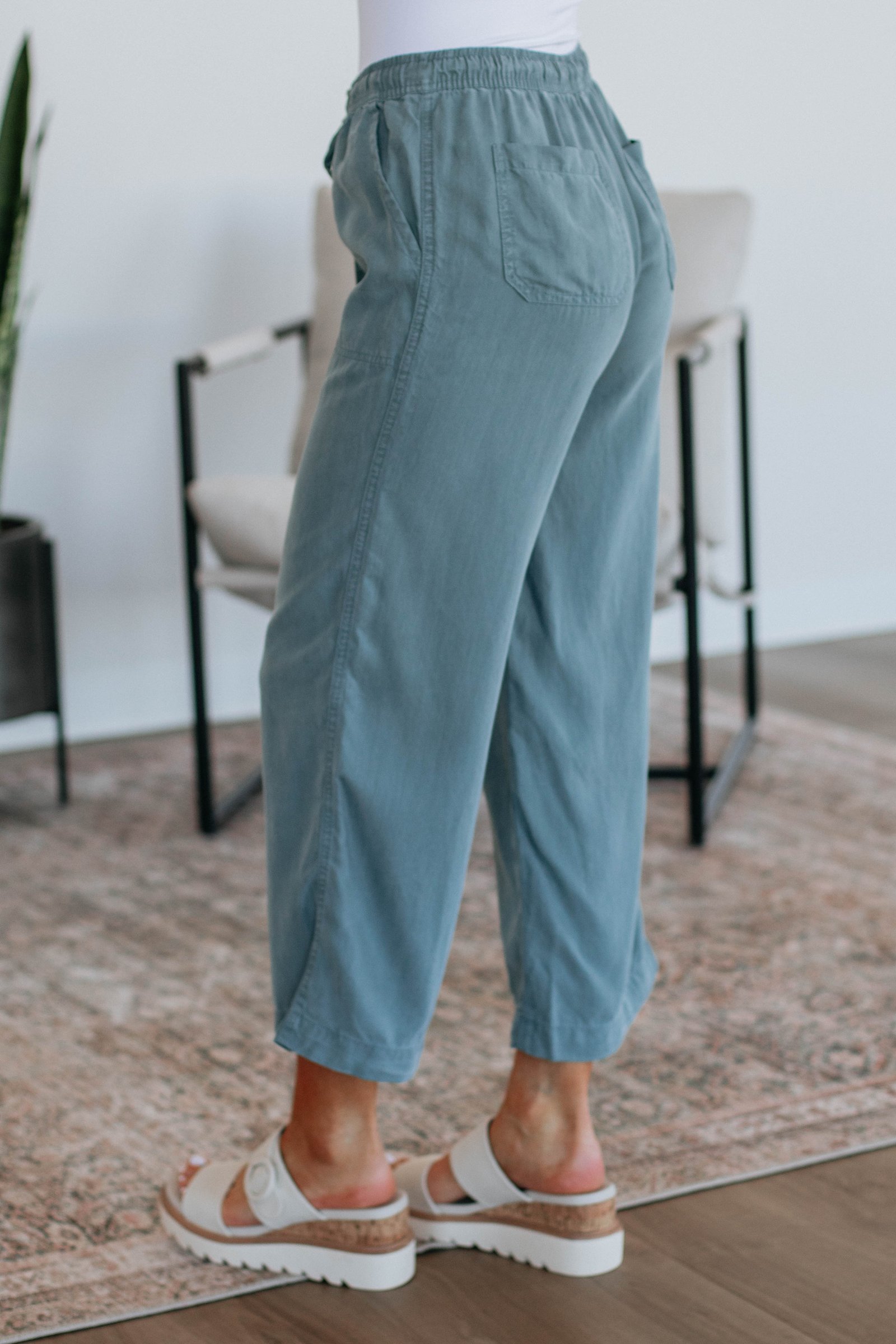 Duncan Casual Pants - Vintage Blue - Image 4