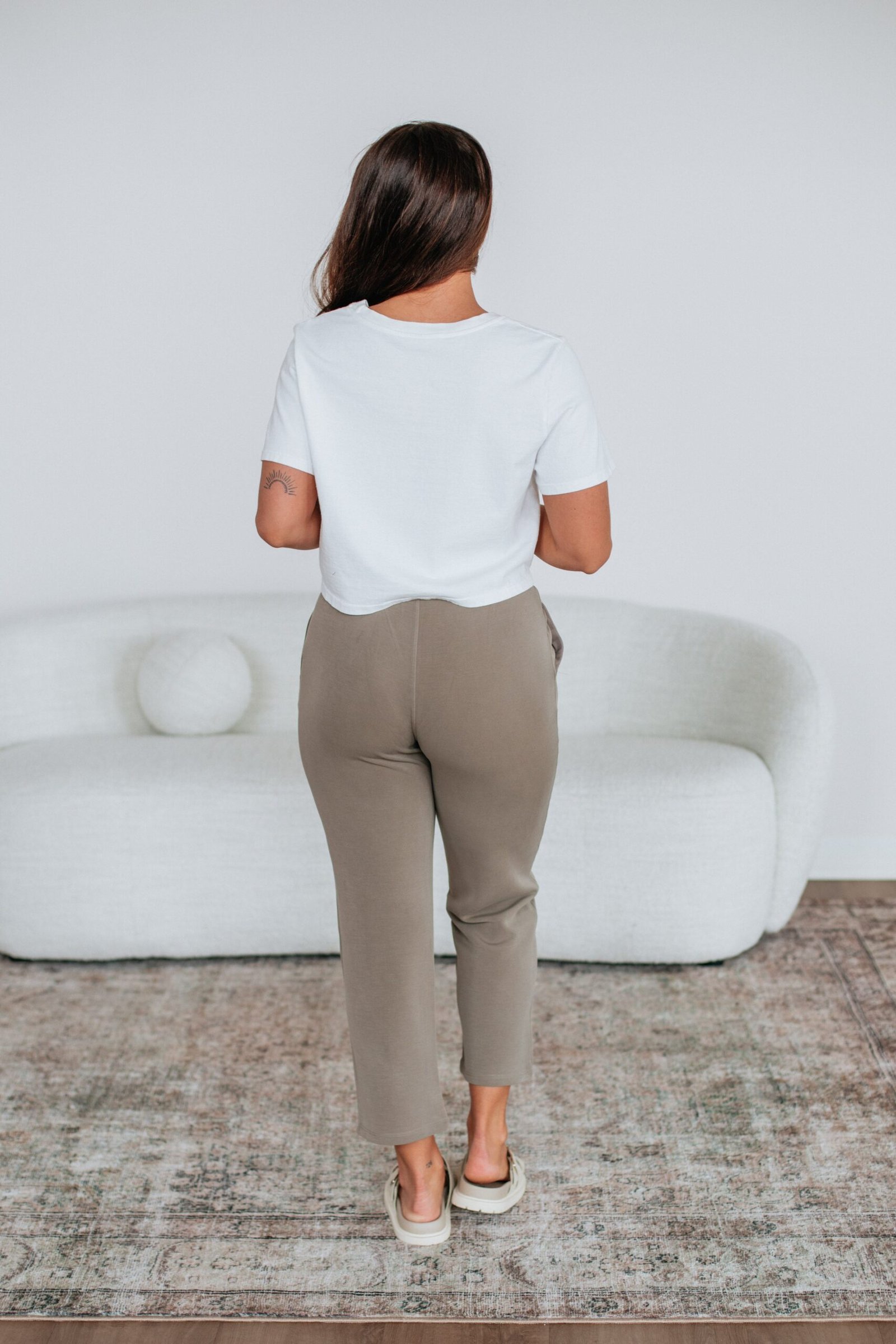 Sylvia Lounge Pants - Mushroom - Image 5