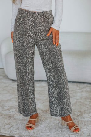 Britt Leopard Pants
